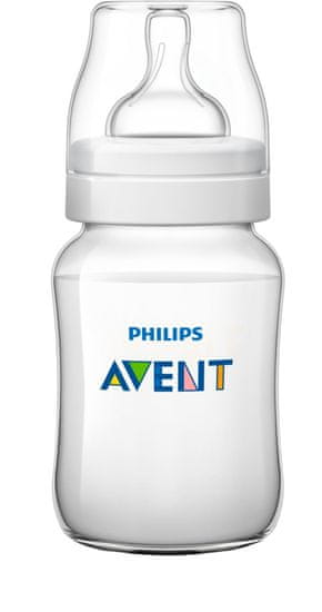 Philips Avent Dojčenská fľaša Classic+ 260 ml (PP), 1 ks
