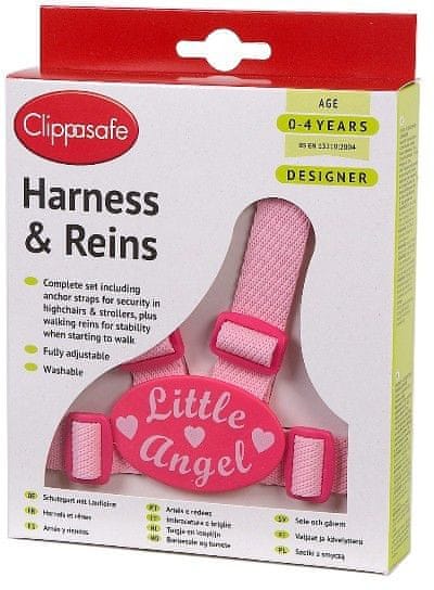 Clippasafe Vodítko pre dieťa, Pink - zánovné