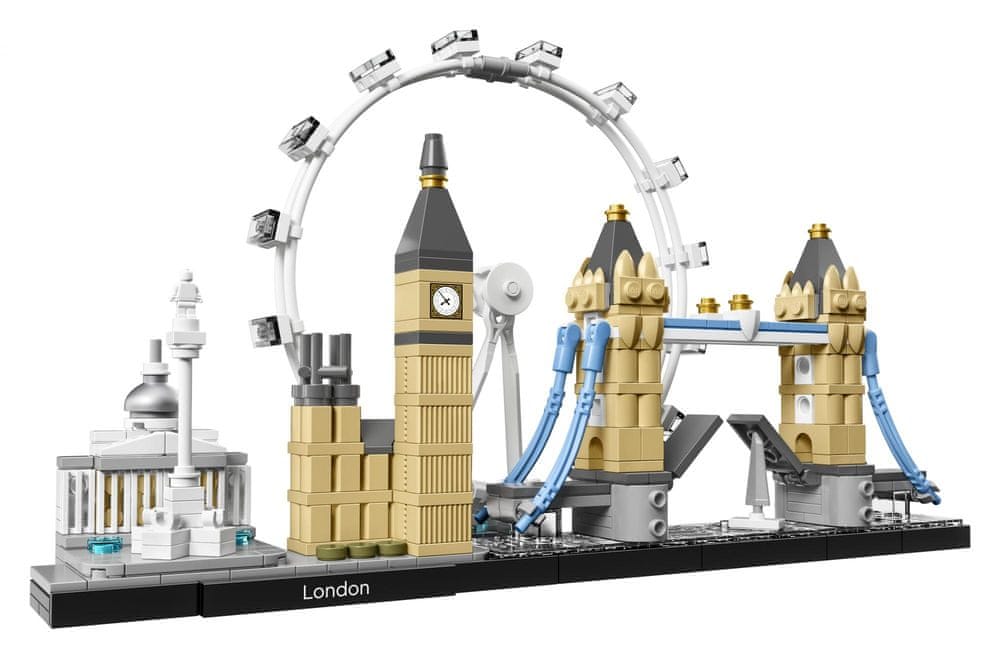 LEGO Architecture 21034 Londýn - rozbalené