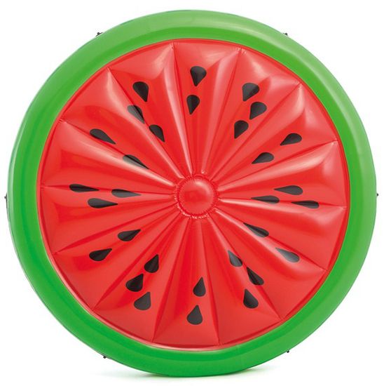 Intex Nafukovací matrac guľatý vodný melón 183 cm