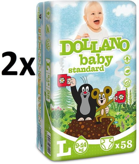 DOLLANO Baby Standard L - 116 ks