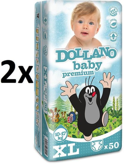 DOLLANO Baby Premium XL - 100 ks