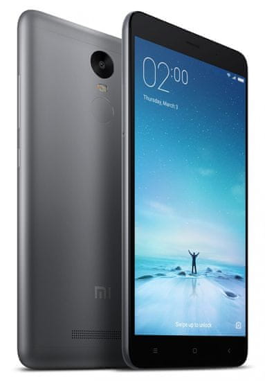 Xiaomi Redmi Note 3, CZ LTE, 3GB / 32GB šedý