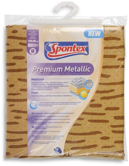 Spontex Premium Metallic poťah 120 x 40 cm