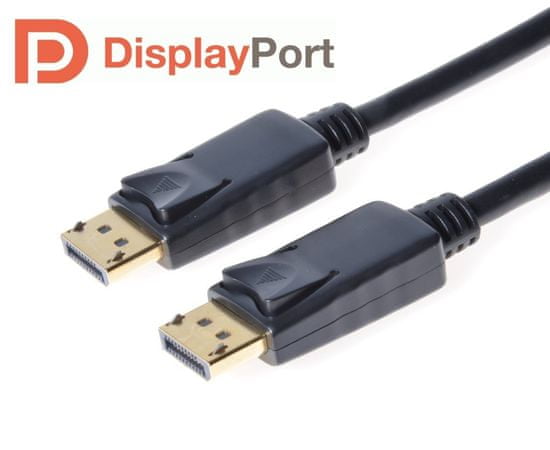 PremiumCord DisplayPort 1.2 prípojný kábel M/M