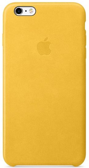 Apple Kožený kryt, Apple iPhone 6s, žlutá