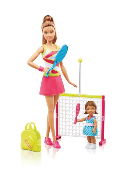 Mattel Barbie športový set tenistka