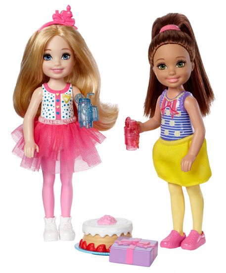 Mattel Barbie Víla Chelsea dvojitý set s tortou
