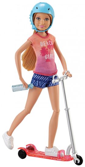 Mattel Barbie Stacie a Skúter