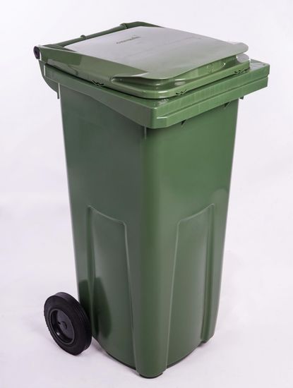 J.A.D. TOOLS odpadkový kôš 240 l zelený plastový