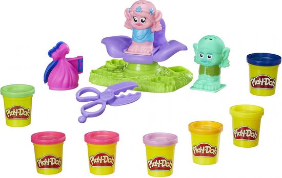Play-Doh Trolls vlasový salón