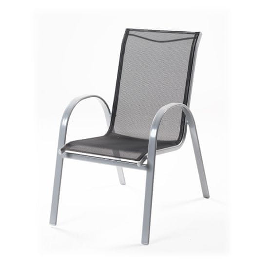 RIWALL Vera - hliníková stohovateľná stolička
