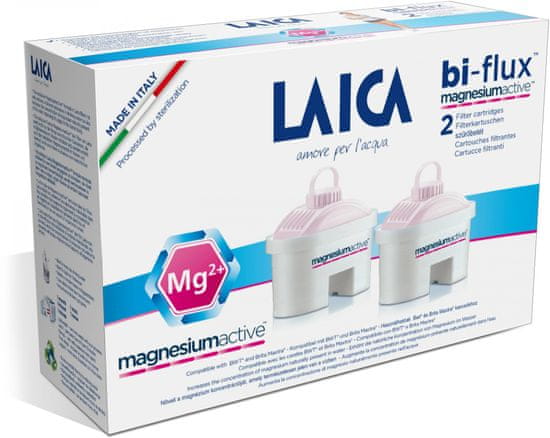 Laica Bi-Flux Cartridge Magnesium Active 2ks G2M