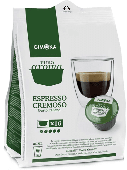 Gimoka Dolce Gusto Espresso Cremoso 4x 16 ks