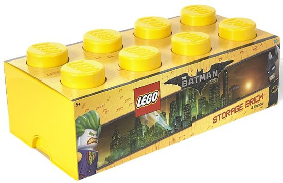 LEGO Batman úložný box 250 x 500 x 180 mm - žltá
