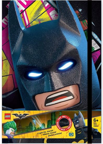 LEGO Batman Movie Zápisník - Batman LED