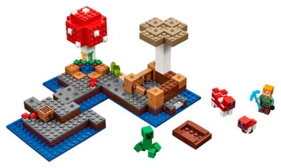 LEGO Minecraft 21129 Ostrov húb