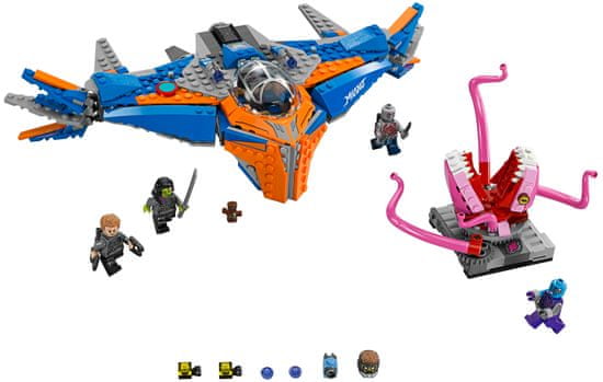 LEGO Super Heroes 76081 Vesmírná loď Milano vs. Abilisk