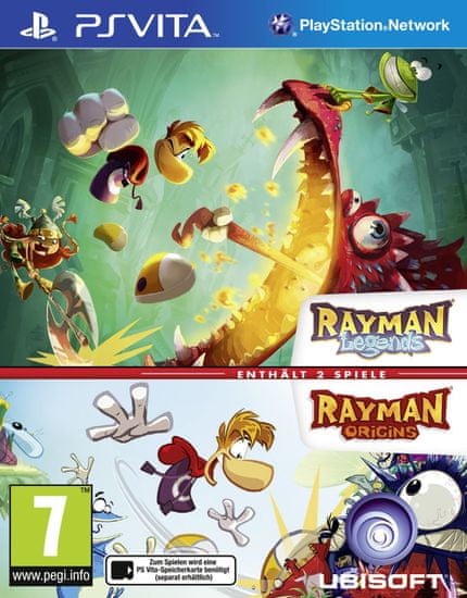 Ubisoft Rayman Legends + Origins / PS Vita