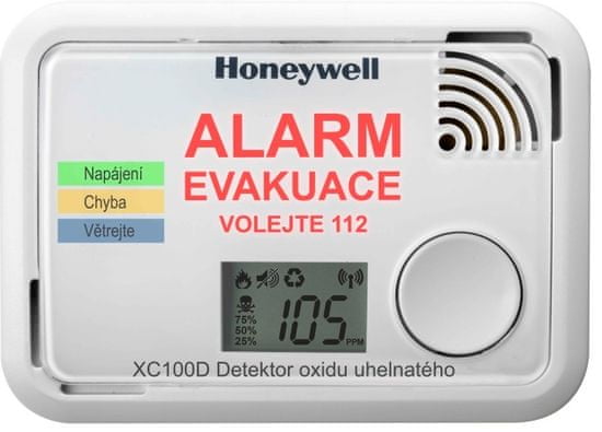 Honeywell XC100D-CSSK-A, Smart detektor a hlásič oxidu uhoľnatý, ScanApp