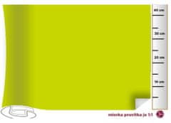 Patifix - Jednofarebné fólie 10-1260 LIMETKA MATNÁ - šírka 45 cm