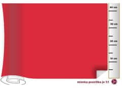 Patifix - Jednofarebné fólie 10-1045 ČERVENÁ MATNÁ - šírka 45 cm
