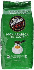 Vergnano Miscela Espresso 100% Arabica - Biologica, zrnková káva 1kg