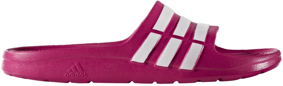 Adidas Duramo Slide K Pink Buzz Running White Ftw Pink Buzz