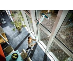 LEIFHEIT Vysávač na okná Window Cleaner + tyč + mop