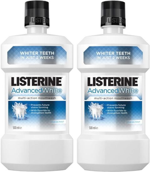 Listerine Advanced White 2x 500 ml