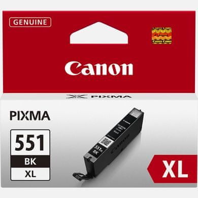 Canon CLI-551Bk, XL (6443B004), čierna