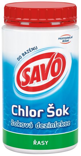 Savo Do Bazénu - Chlór Šok dezinfekcia 900 g