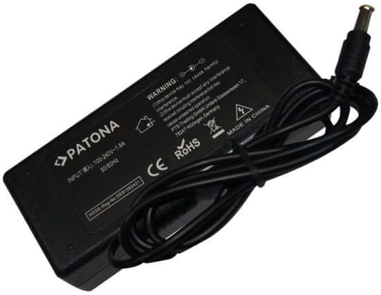 PATONA Patona Napájecí adaptér pro Notebook (5,5x2,5mm konektor; 90W/19V), černá