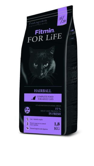 Fitmin cat For Life Hairball 1,8kg