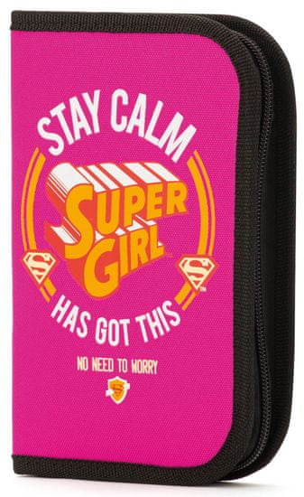 BAAGL Školský peračník Supergirl – STAY CALM