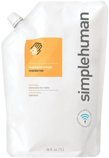 Simplehuman Hydratačné tekuté mydlo 1 l, náhradná náplň mandarínka