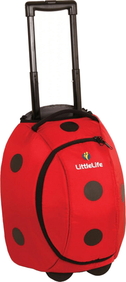 LittleLife Detská cestovná taška Animal Wheelie Duffle - Lienka