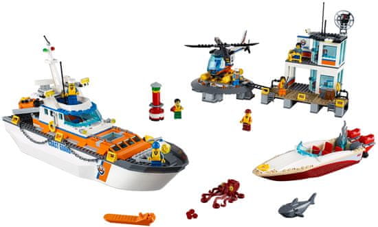 LEGO City 60167 Základňa pobrežnej hliadky