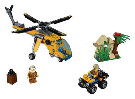 LEGO City 60158 Nákladné helikoptéra do džungle