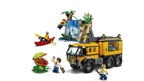 LEGO City 60160 Mobilné laboratórium do džungle
