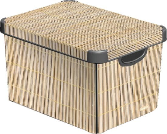 CURVER Box úložný dekoratívny L Bamboo