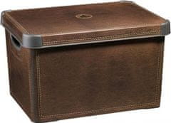 Dekoratívny box Leather