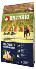 Ontario Adult Mini Chicken & Potatoes 6,5kg