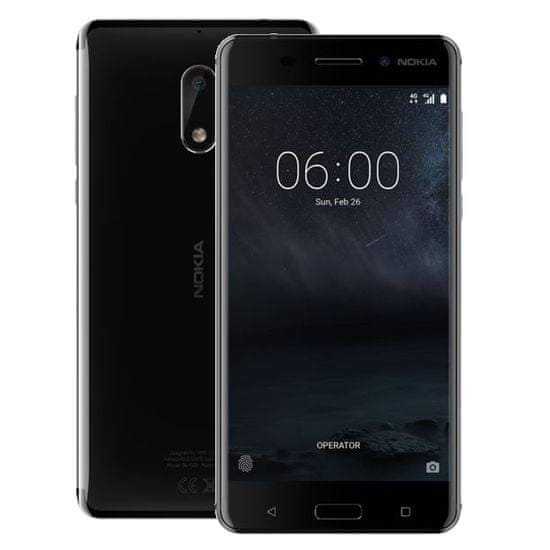 Nokia 6 Single SIM, čierna