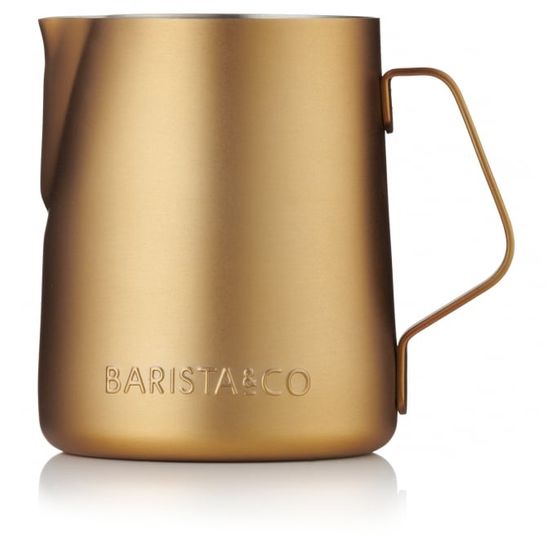BARISTA&CO kanvička na mlieko 350 ml Electric Gold
