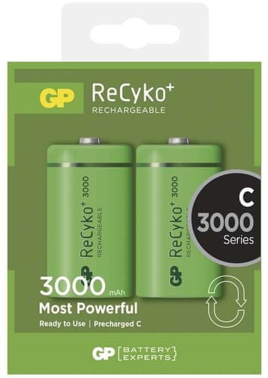 GP Nabíjacie batérie GP ReCyko+ (C), 2 ks