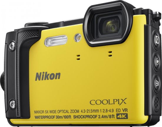 Nikon Coolpix W300 + 2v1 plávajúci popruh