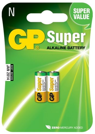 GP Alkalická špeciálna batéria GP 910A (N), 2 ks