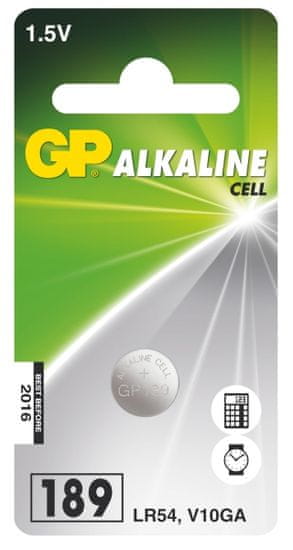 GP Alkalická gombíková batéria GP189 (LR54)