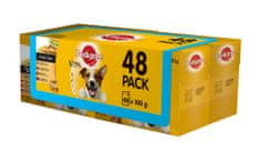 Pedigree Vital Protection kapsičky mäsový výber so zeleninou na šťave pre dospelých psov 48 x 100g